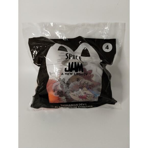 2021 McDonalds Happy Meal Toys Space Jam A New Legacy #4 Taz Tasmanian Devil - Picture 1 of 2